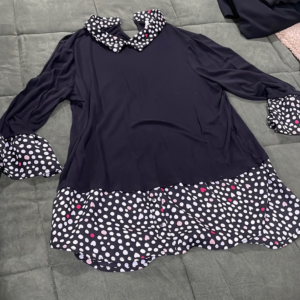 Elle size medium dress blouse